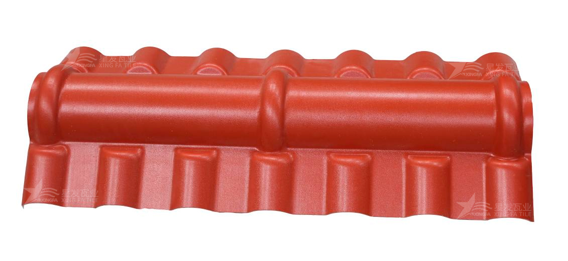 關(guān)于合成樹脂瓦正脊瓦寬度、規(guī)格、形狀的介紹。