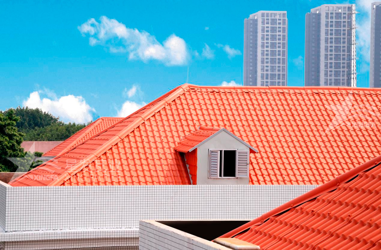 屋面建材首選--合成樹脂瓦，都用在哪里了？