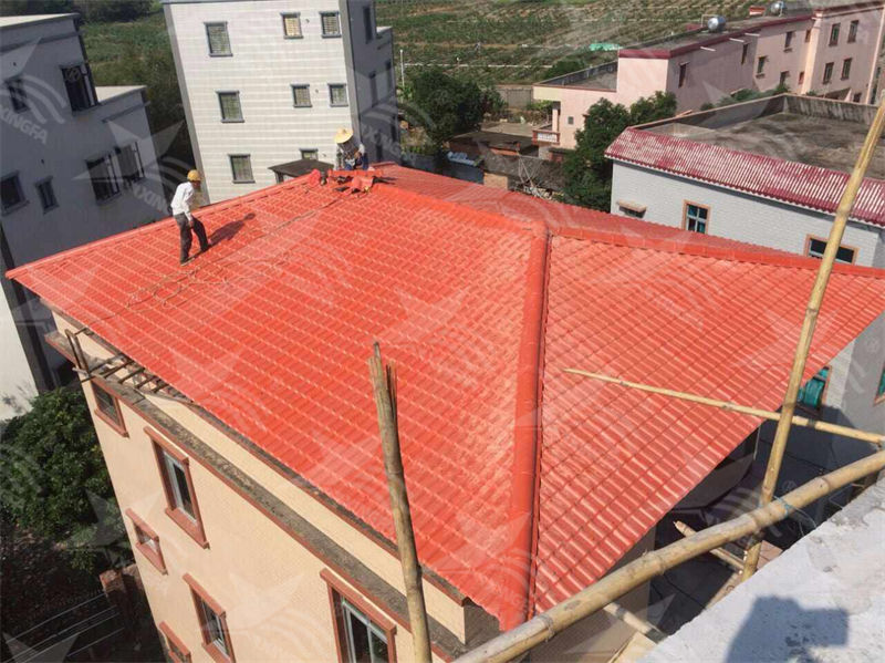探秘農村自建房建房利器！樹脂瓦多少錢一平，合成樹脂瓦價格揭秘！