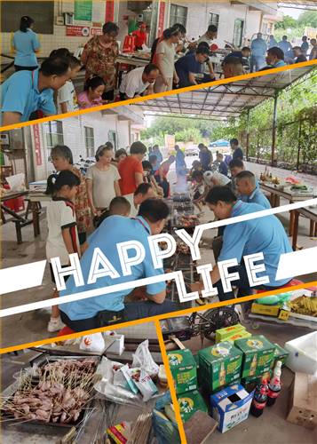 星發(fā)樹脂瓦廠家，組織一次全體員工集體活動。星發(fā)精神，服務(wù)社群。